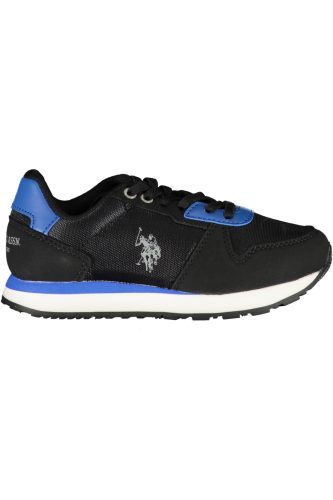 US POLO ASSN. FEKETE GYERMEK SPORTCIPŐ