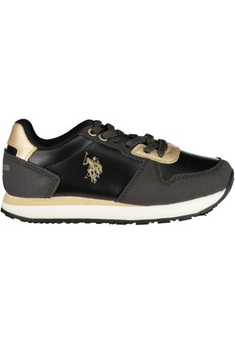 US POLO ASSN. FEKETE GYERMEK SPORTCIPŐ