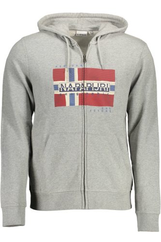 NAPAPIJRI PULÓPÓL cipzárral, SZÜRKE