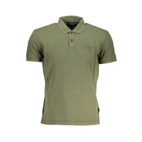 NAPAPIJRI POLO RÖVID UJJÚ FÉRFI ZÖLD