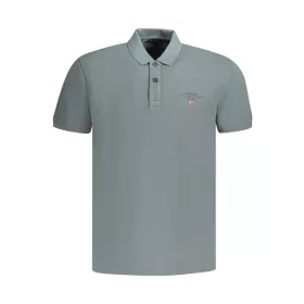 NAPAPIJRI POLO RÖVID UJJÚ FÉRFI SZÜRKE