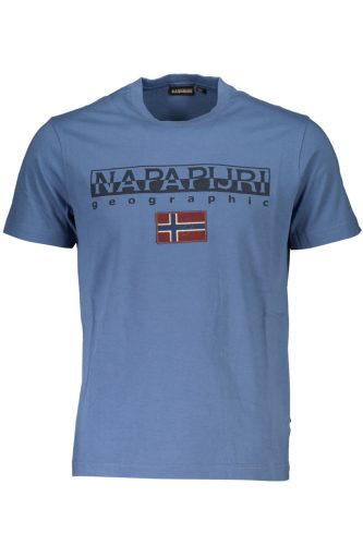 NAPAPIJRI FÉRFI RÖVID UJJÚ PÓLÓ KÉK