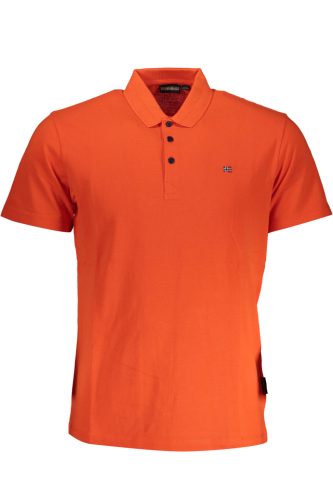 NAPAPIJRI POLO RÖVID UJJÚ FÉRFI PIROS