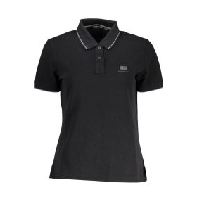 NAPAPIJRI RÖVID UJJÚ NŐI PÓLÓ, FEKETE