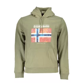 NAPAPIJRI ZÖLD FÉRFI CIPZÁZATLAN PÓLÓ