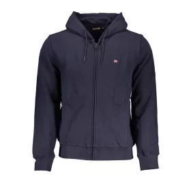 NAPAPIJRI FÉRFI KÉK cipzáros PULÓZÓ