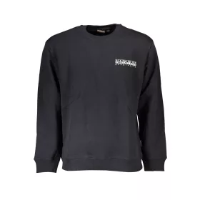 NAPAPIJRI FÉRFI FEKETE CIPZÁR NÉLKÜLI PÓLÓ