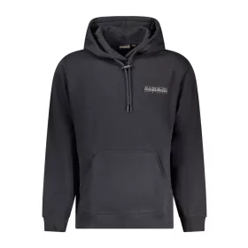 NAPAPIJRI FÉRFI FEKETE CIPZÁR NÉLKÜLI PÓLÓ