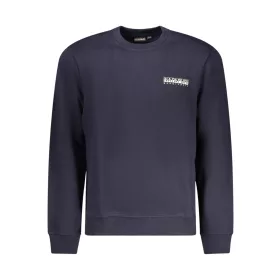 NAPAPIJRI FÉRFI KÉK CIPZÁZATLAN PÓLÓ