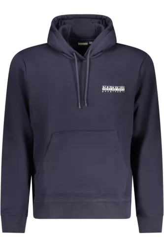 NAPAPIJRI FÉRFI KÉK CIPZÁZATLAN PÓLÓ