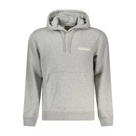 NAPAPIJRI FÉRFI SZÜRKE CIPZÁZATLAN PÓLÓ