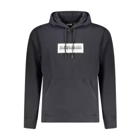 NAPAPIJRI FÉRFI FEKETE CIPZÁR NÉLKÜLI PÓLÓ