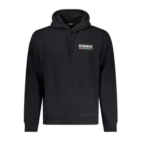 NAPAPIJRI FÉRFI FEKETE CIPZÁR NÉLKÜLI PÓLÓ