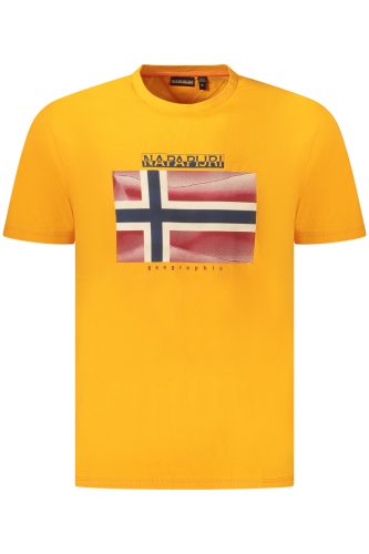 NAPAPIJRI FÉRFI RÖVID UJJÚ PÓLÓ NARANCS
