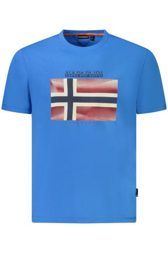 NAPAPIJRI RÖVID UJJÚ PÓLÓ FÉRFI KÉK