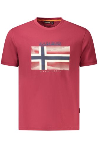 NAPAPIJRI RÖVID UJJÚ PÓLÓ FÉRFI PIROS