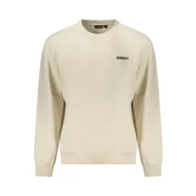 NAPAPIJRI FÉRFI CIPZÁRAS PULÓVER, BÉZS