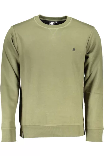 US GRAND FÉRFI CIPZÁRAS PULÓVER ZÖLD