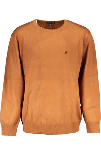 US GRAND POLO FÉRFI BARNA PULÓVER