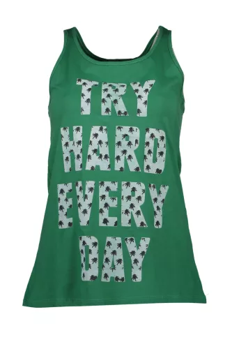 SILVIAN HEACH GREEN NŐI TANK FELSŐ