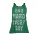 SILVIAN HEACH GREEN NŐI TANK FELSŐ