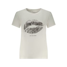 PEPE JEANS NŐI RÖVID UJJÚ PÓLÓ FEHÉR