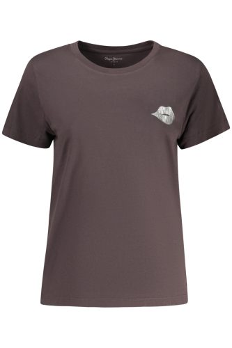 PEPE JEANS NŐI RÖVID UJJÚ PÓLÓ FEKETE