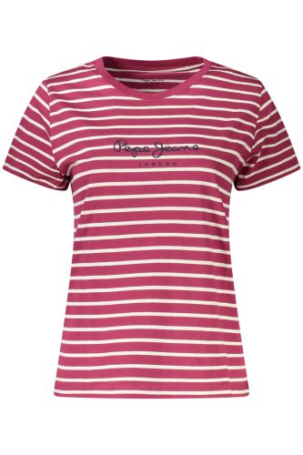 PEPE JEANS NŐI LILA RÖVID UJJÚ PÓLÓ