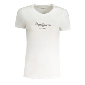 PEPE JEANS NŐI RÖVID UJJÚ PÓLÓ, FEHÉR