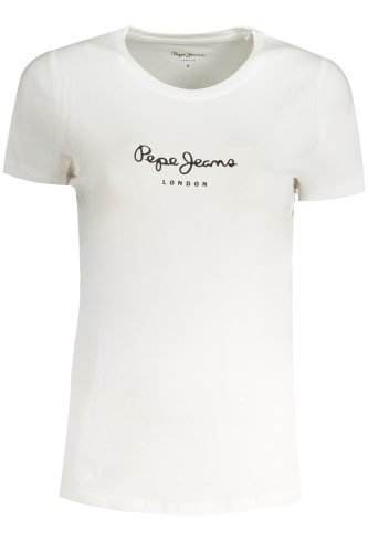 PEPE JEANS NŐI RÖVID UJJÚ PÓLÓ, FEHÉR