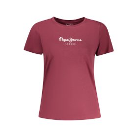 PEPE JEANS NŐI RÖVID UJJÚ PÓLÓ, PIROS