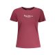 PEPE JEANS NŐI RÖVID UJJÚ PÓLÓ, PIROS