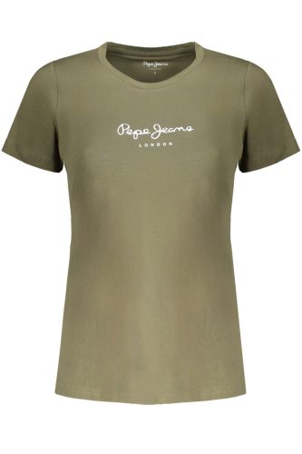 PEPE JEANS NŐI RÖVID UJJÚ PÓLÓ, ZÖLD