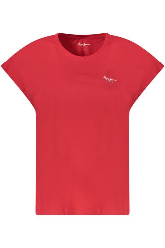 PEPE JEANS NŐI RÖVID UJJÚ PÓLÓ, PIROS