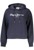 PEPE JEANS NŐI KÉK CIPZÁROS PULÓVER