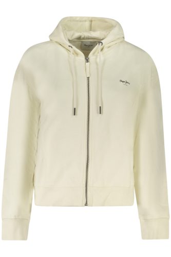 PEPE JEANS NŐI FEHÉR CIPZÁROS PULÓVER