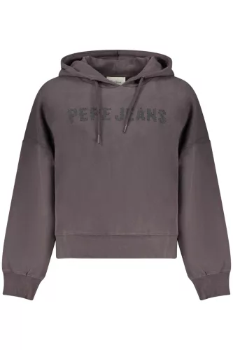 PEPE JEANS NŐI FEKETE CIPZÁROS PULÓVER