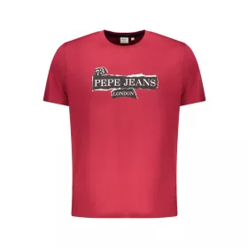 PEPE JEANS FÉRFI RÖVID UJJÚ PÓLÓ, PIROS