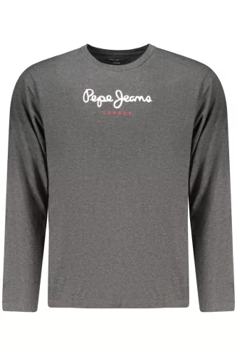 PEPE JEANS FÉRFI HOSSZÚ UJJÚ PÓLÓ, SZÜRKE