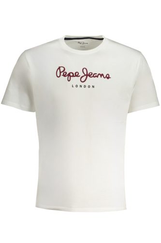 PEPE JEANS FÉRFI RÖVID UJJÚ PÓLÓ, FEHÉR