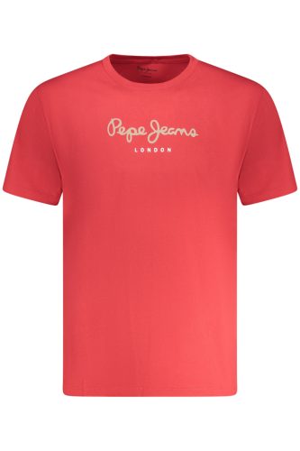 PEPE JEANS FÉRFI RÖVID UJJÚ PÓLÓ, PIROS