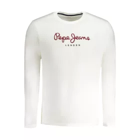 PEPE JEANS FÉRFI HOSSZÚ UJJÚ PÓLÓ FEHÉR