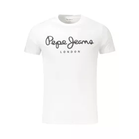 PEPE JEANS RÖVID UJJÚ FÉRFI PÓLÓ FEHÉR