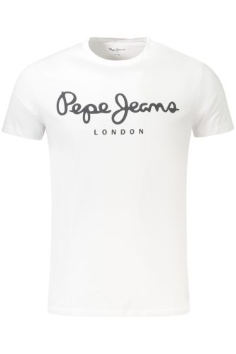 PEPE JEANS RÖVID UJJÚ FÉRFI PÓLÓ FEHÉR