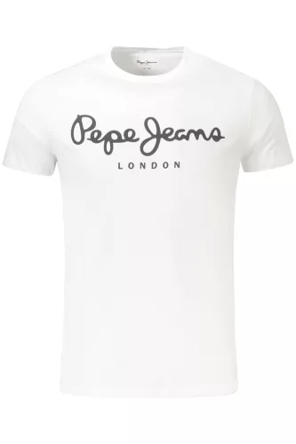 PEPE JEANS RÖVID UJJÚ FÉRFI PÓLÓ FEHÉR