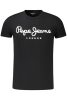 PEPE JEANS RÖVID UJJÚ FÉRFI PÓLÓ FEKETE