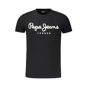 PEPE JEANS RÖVID UJJÚ FÉRFI PÓLÓ FEKETE