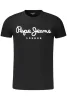 PEPE JEANS RÖVID UJJÚ FÉRFI PÓLÓ FEKETE