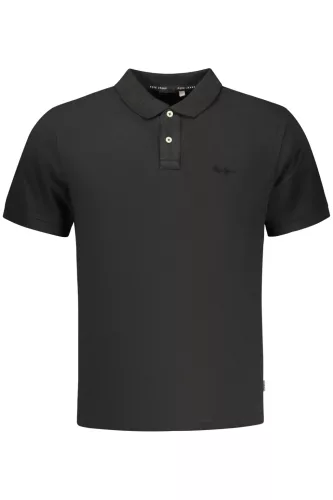 PEPE JEANS FÉRFI RÖVID UJJÚ PÓLÓ, FEKETE