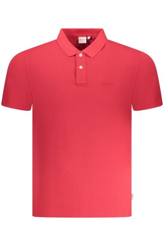PEPE JEANS FÉRFI RÖVID UJJÚ PÓLÓ PÓLÓ PIROS